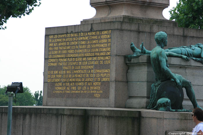 Oorlogsmonument  Luxembourg / Luxemburg 