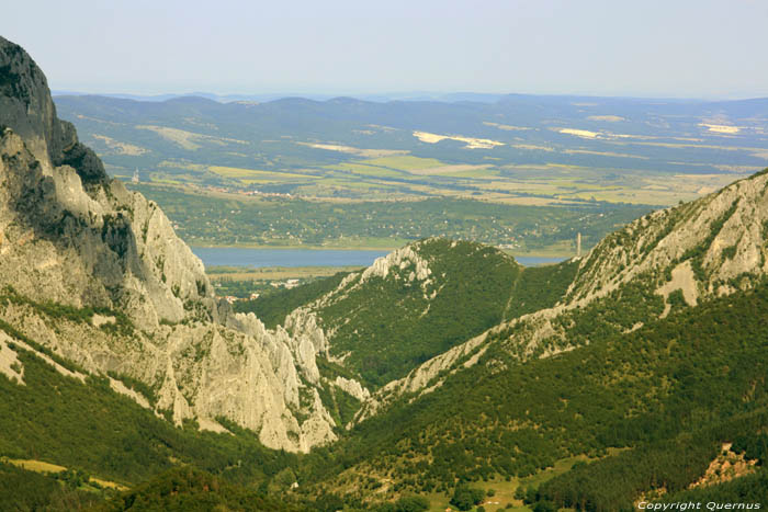 Far view on Varteshnitza direction Vratza Vratza / Bulgaria 