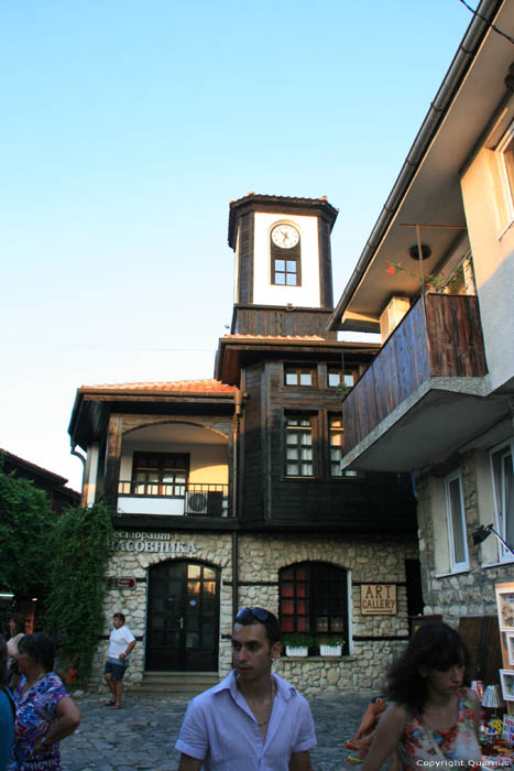 Building with tower Nessebar / Bulgaria 