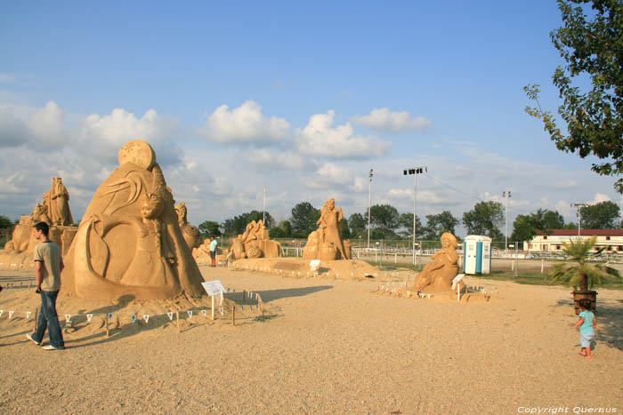 Sculptures de Sable Bourgas  Burgas / Bulgarie 