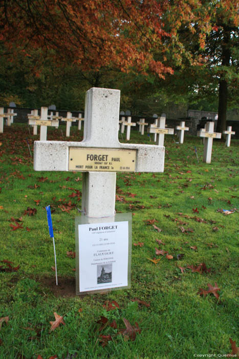 Bellefontaine Military Graveyard TINTIGNY / BELGIUM 