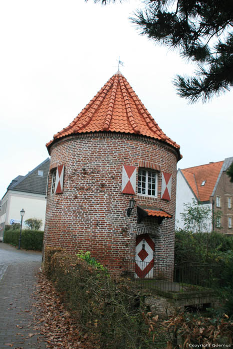 Tower of West City Walls Xanten / Germany 