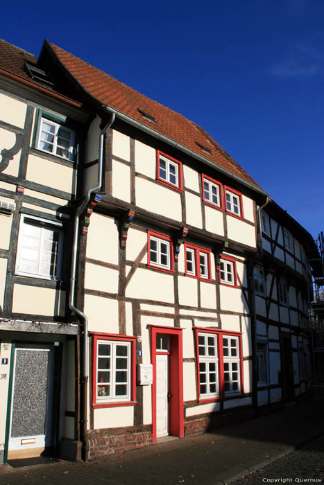 House red windows Soest / Germany 