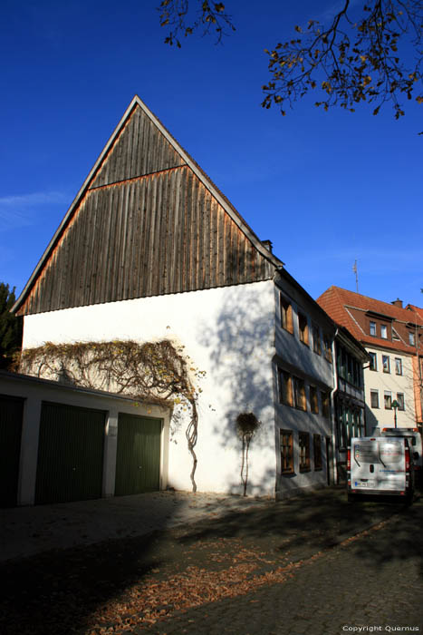 Uitkragend huis Soest / Duitsland 