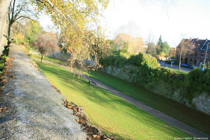 Stadsgracht en omwalling Soest / Duitsland 