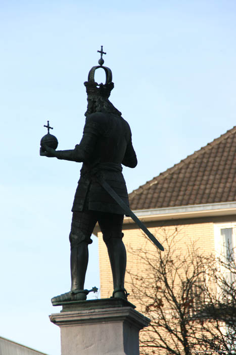 Standbeeld Aken / Duitsland 