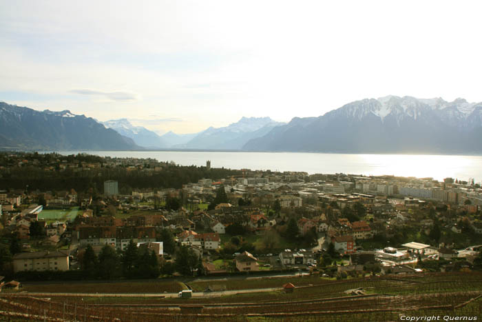 Uitzicht Chardonne / Zwitserland 