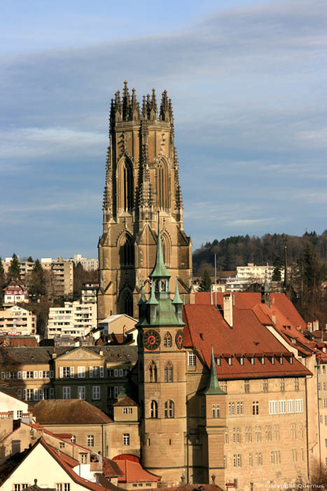 Sint-Nicolaascathedraal Fribourg/Vrijburg / Zwitserland 