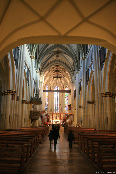 Saint Nicolas' Cathedral Fribourg / Switzerland 