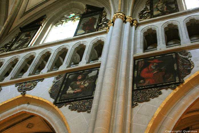 Sint-Nicolaascathedraal Fribourg/Vrijburg / Zwitserland 