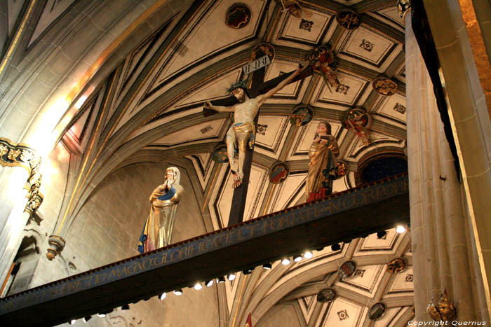 Sint-Nicolaascathedraal Fribourg/Vrijburg / Zwitserland 