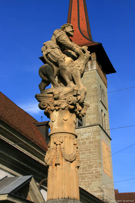 Fontaine Fribourg / Suisse 