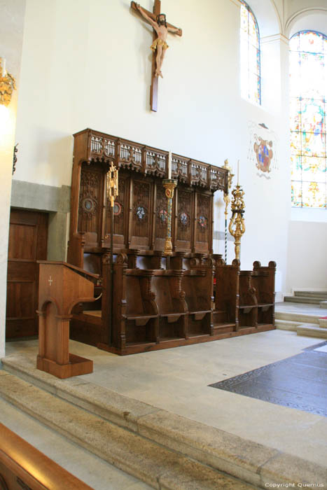 Onze-Lieve-Vrouwebasiliek Fribourg/Vrijburg / Zwitserland 