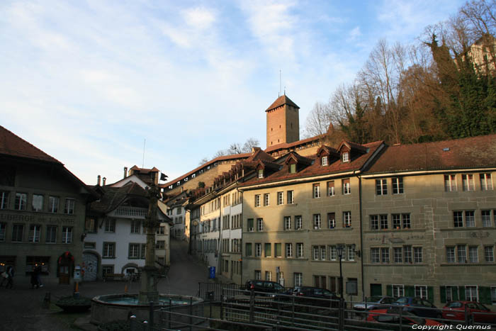 Stadsomwalling - Kattentorens Fribourg/Vrijburg / Zwitserland 