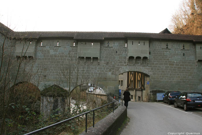 Stadsomwalling Fribourg/Vrijburg / Zwitserland 