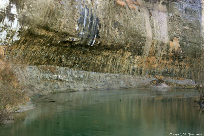 Sarine rivier Fribourg/Vrijburg / Zwitserland 