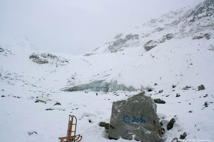 Tongue Glacier Morteratsch Pontresina / Suisse 