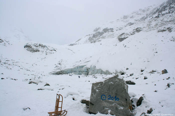 Moteratsch Glacier Tongue Pontresina / Switzerland 