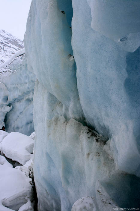 Moteratsch Glacier Tongue Pontresina / Switzerland 