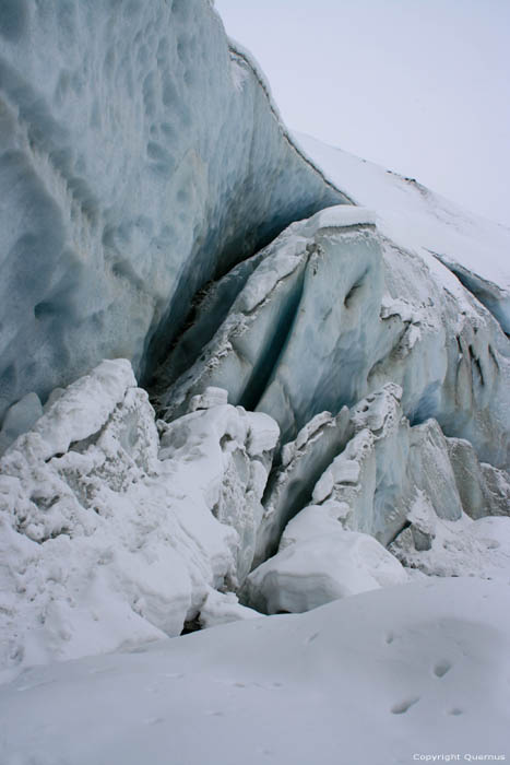 Moteratsch Glacier Tongue Pontresina / Switzerland 