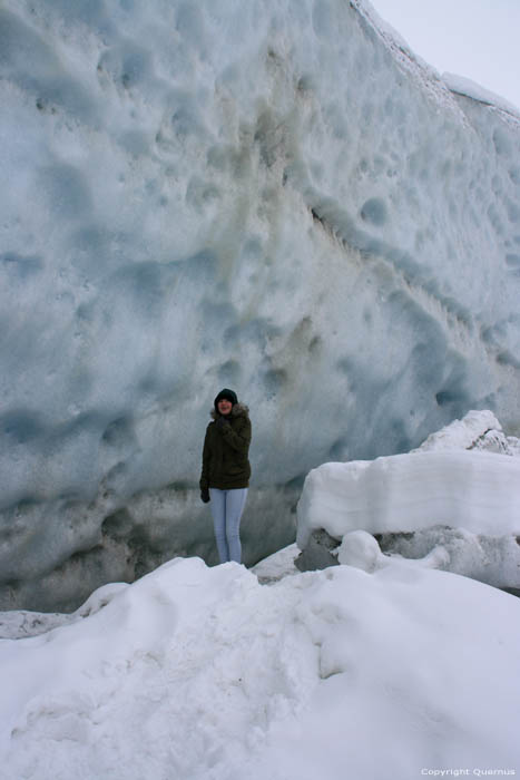 Moteratsch Glacier Tongue Pontresina / Switzerland 