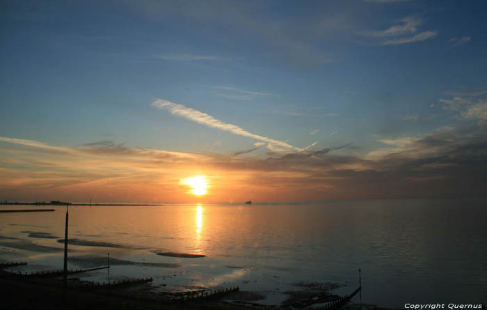 Vue sur Mer Harwich / Angleterre 