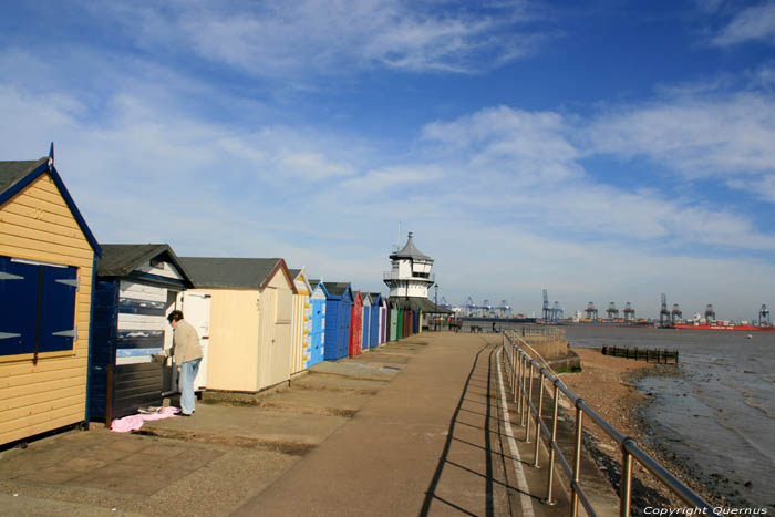 Strandhuisjes Harwich / Engeland 