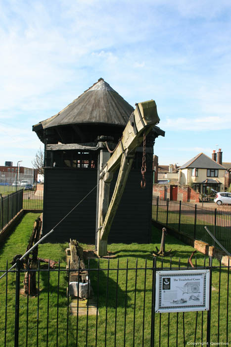 Tredmolen Kraan Harwich / Engeland 