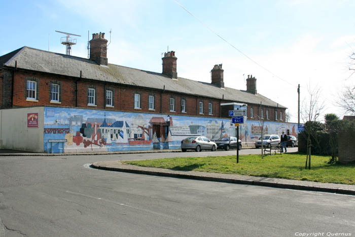 Mur de Grafitte Harwich / Angleterre 