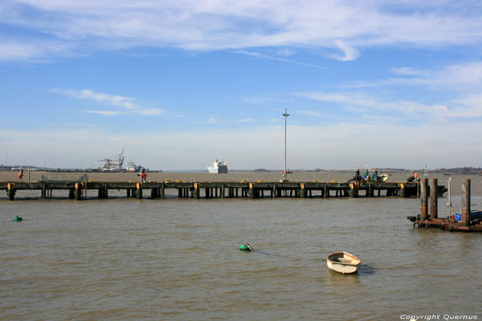 Raar Stenaline schip Harwich / Engeland 