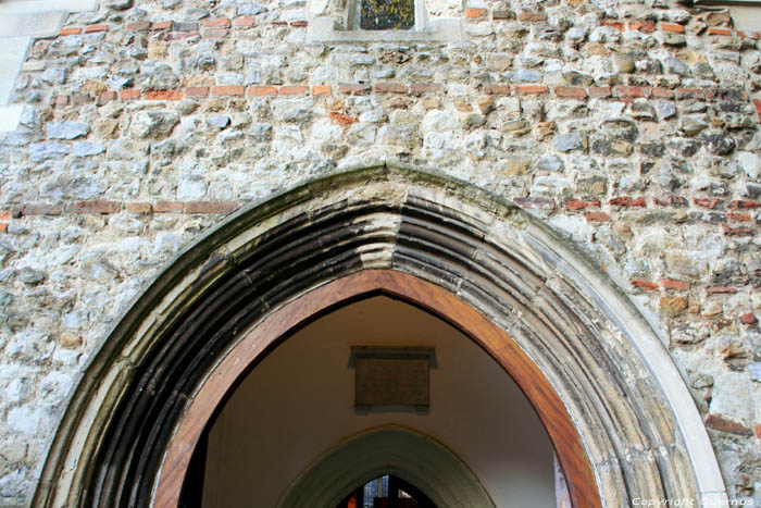 Vroegere kerk Colchester / Engeland 