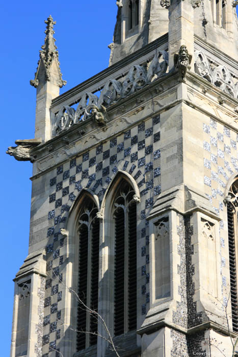 Saint-Mary le Tower  church Ipswich / United Kingdom 