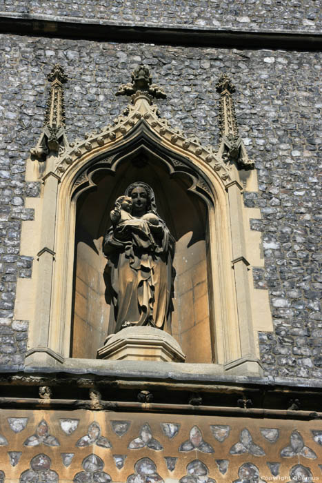 Saint-Mary le Tower  church Ipswich / United Kingdom 