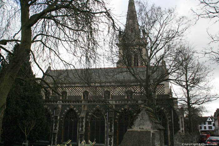 Saint-Mary le Tower  church Ipswich / United Kingdom 