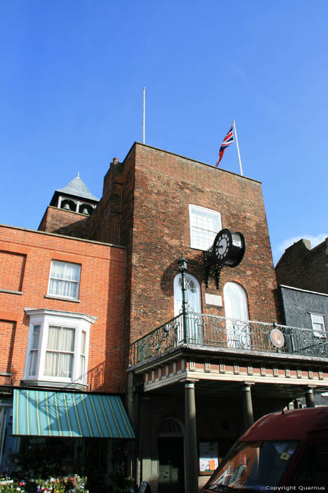 Building with Clock  