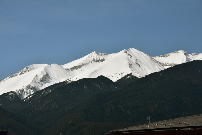 Vue des montagnes Bansko / Bulgarie 