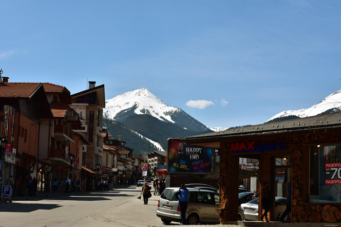 Vue sur mont de Pirin Bansko / Bulgarie 