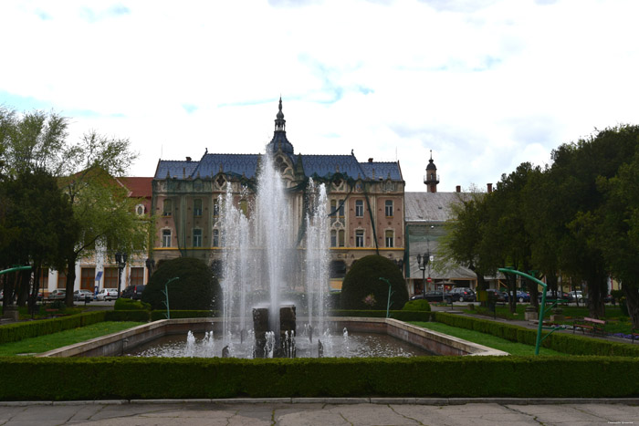 Centraal Park - Vrijheidsplein Satu Mare / Roemeni 