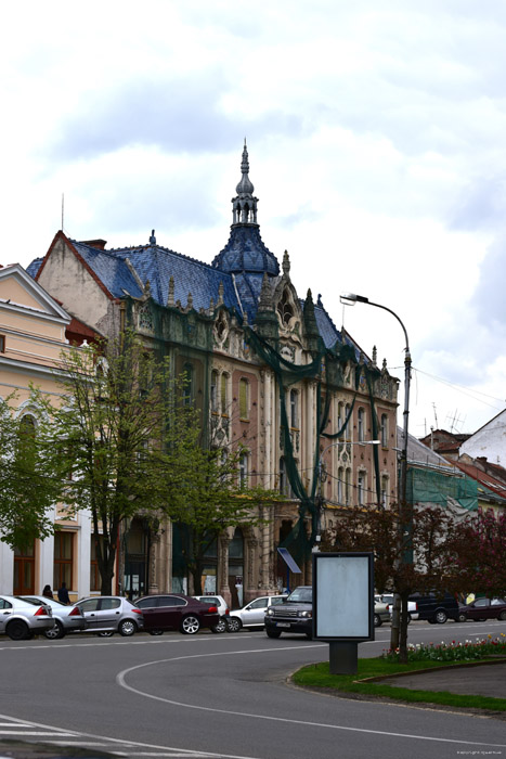 Vervallen Hotel Dacia Satu Mare / Roemeni 