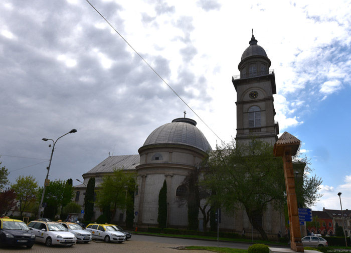 Roomskatholieke Onze-Heer-Hemelvaartskathedraal Satu Mare / Roemeni 