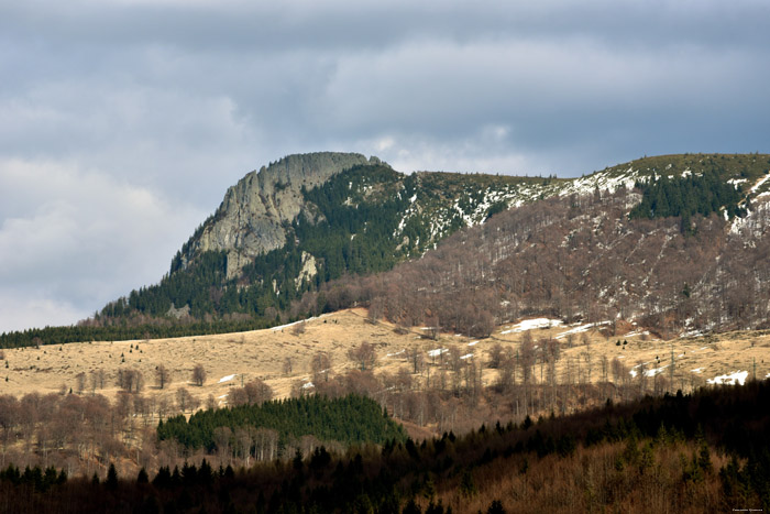 Berglandschap in Karpaten Baia Sprie / Roemeni 