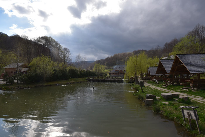 Pastravaria (Trout) Alex Restaurant and Corn Water Mill Mare / Romania 