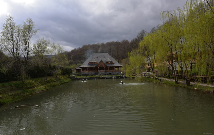 Pastravaria (Trout) Alex Restaurant and Corn Water Mill Mare / Romania 