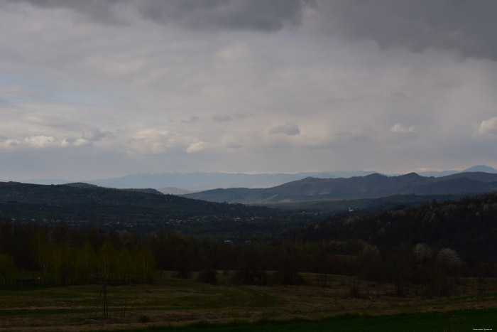 Vue dgage sur Carpates Valeni / Roumanie 