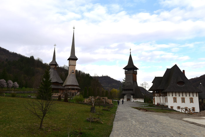 Sint-Nicolaasabdij of Synaxis van de 12 Apostelenabdij Barsana / Roemeni 