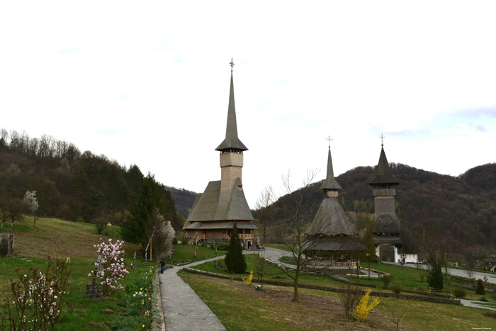 Sint-Nicolaasabdij of Synaxis van de 12 Apostelenabdij Barsana / Roemeni 