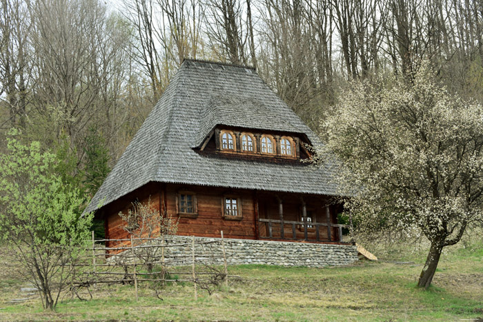 Sint-Nicolaasabdij of Synaxis van de 12 Apostelenabdij Barsana / Roemeni 