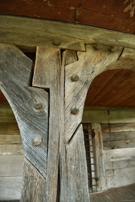 Eglise en bois Prsentation de la Virge dans le Temple Barsana / Roumanie 