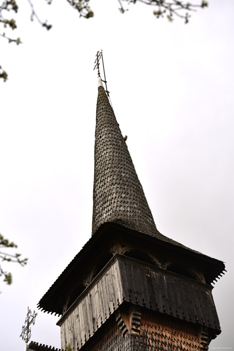 Houten Presentatie-Van-Onze-Lieve-Vrouw-in-de-Tempelkerk Barsana / Roemeni 