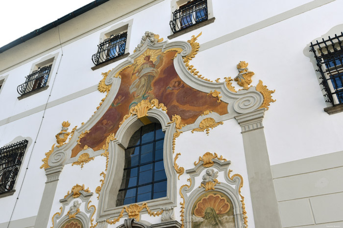 House with High Water Marks Passau / Germany 